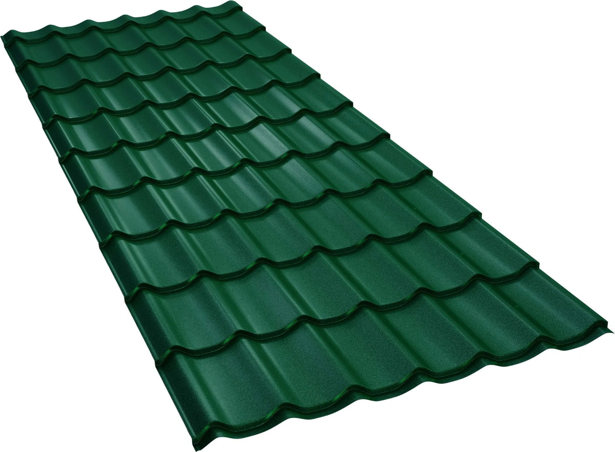 Țiglă metalică Bilka Clasic mat RAL 6005