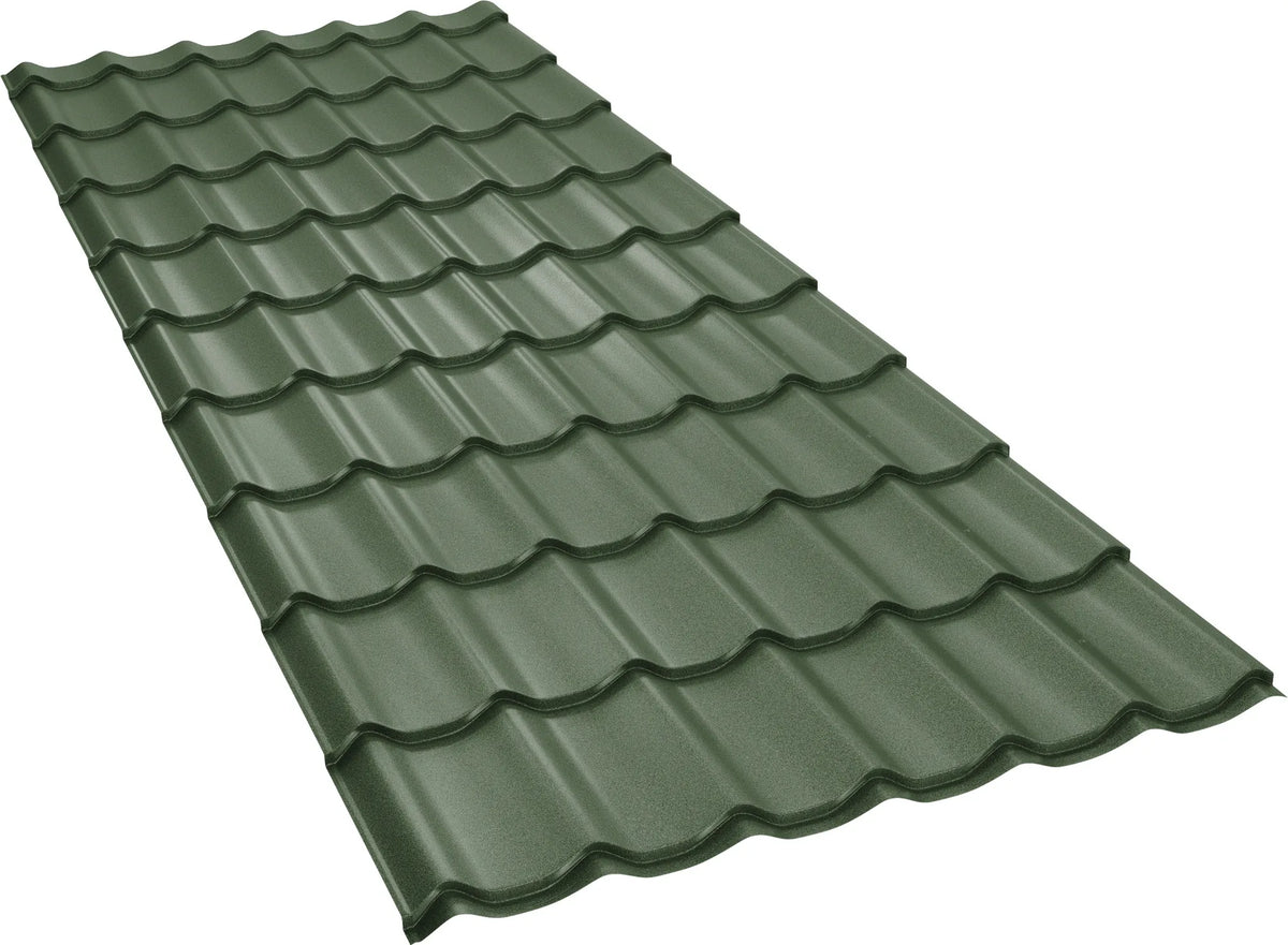 Țiglă metalică Bilka Clasic mat RAL 6020