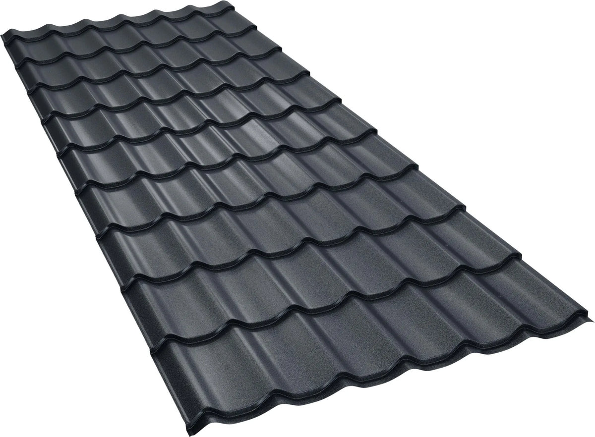 Țiglă metalică Bilka Clasic mat RAL 7016