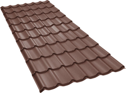 Țiglă metalică Bilka Clasic mat RAL 8017