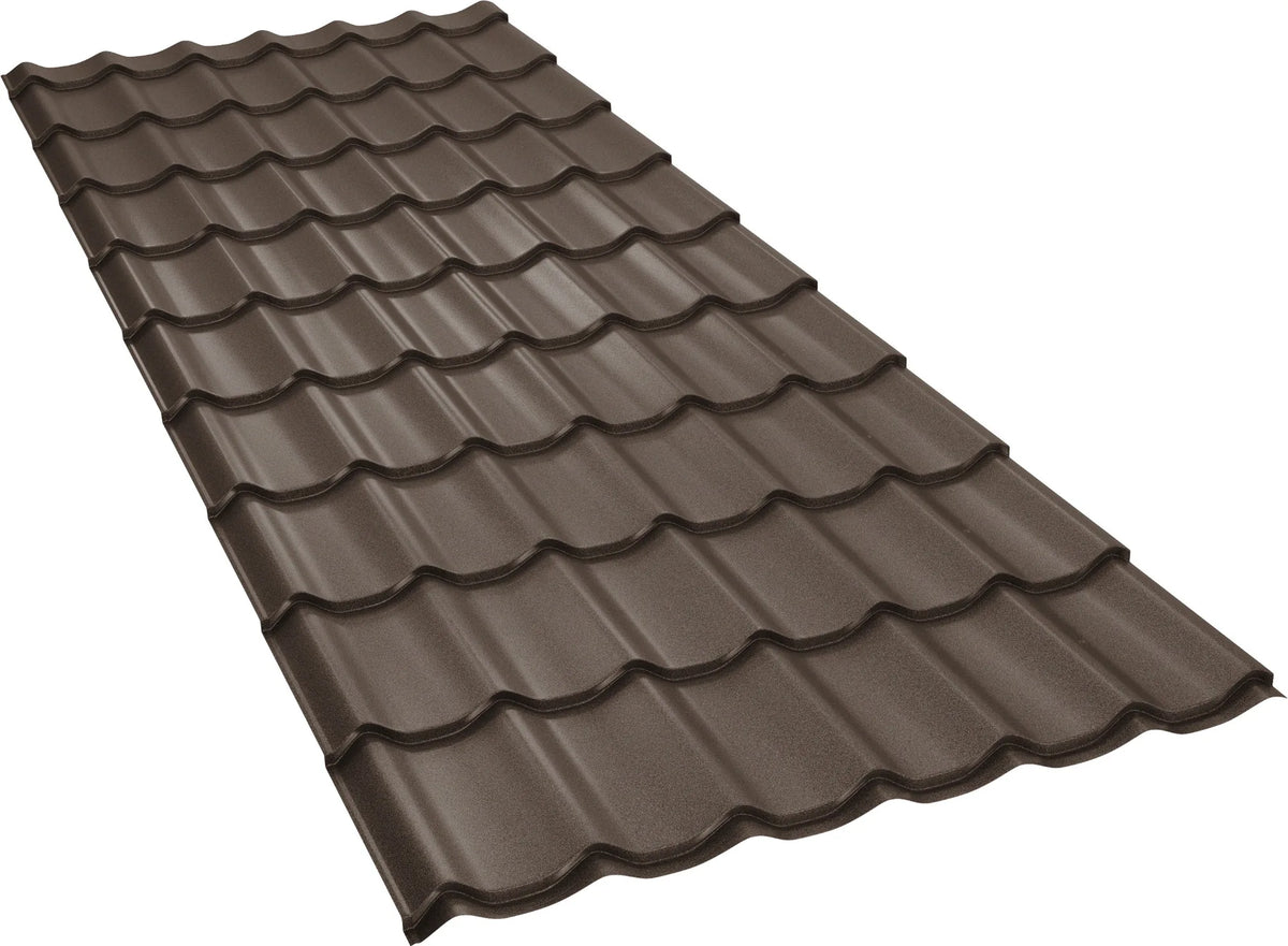 Țiglă metalică Bilka Clasic mat RAL 8019