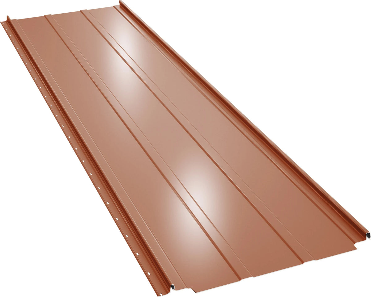 Panou fălțuit Bilka Retro Panel lucios RAL 8004