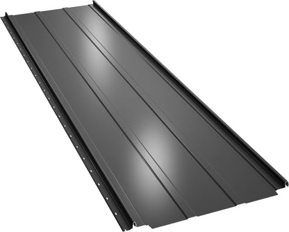 Panou fălțuit Bilka Retro Panel lucios RAL 9005