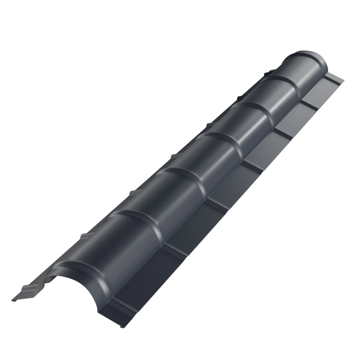 Coamă mare semirotundă Bilka RAL 7016 pentru țiglă metalică