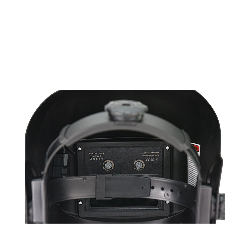 Masca sudura automata 92x42 mm, display cristale lichide, incarcare solara + baterie