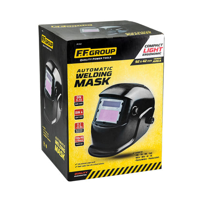 Masca sudura automata 92x42 mm, display cristale lichide, incarcare solara + baterie