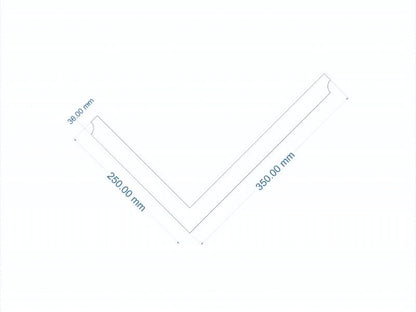 Coltar decorativ exterior NCL110 250/350X30X200mm
