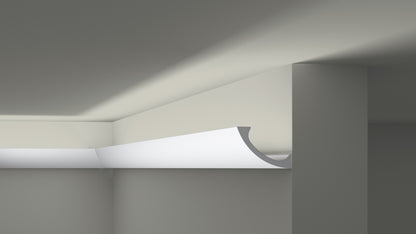Cornisa decorativa polimer dur Nmc WT3 80x110x2000mm