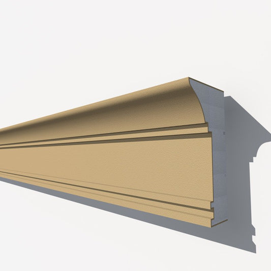 Cornișă decorativă exterior NMC NC173 – 200 × 100 × 2000 mm