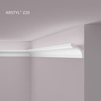 Cornisa decorativa poliuretan Nmc Z20 87x87x2000mm