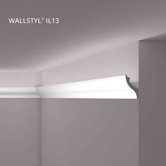 Cornisa decorativa poliuretan Nmc IL13 80x52x2000mm