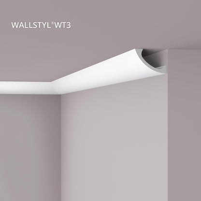 Cornisa decorativa polimer dur Nmc WT3 80x110x2000mm