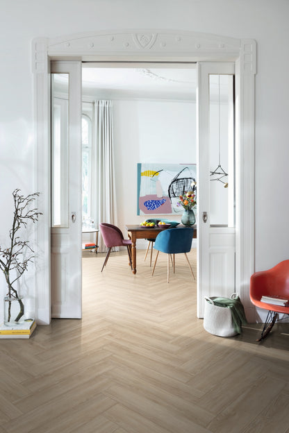 Parchet laminat Egger EL2161 Stejar Newport 8mm Herringbone