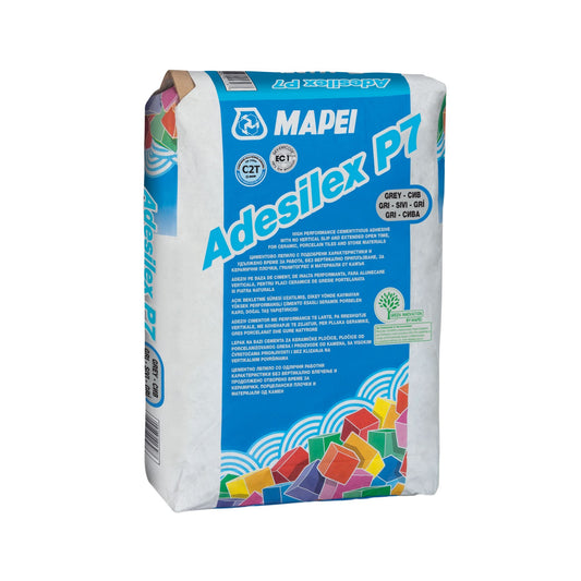 Adeziv flexibil gri Mapei Adesilex P7 25kg - Shopdecor.ro Adeziv gresie