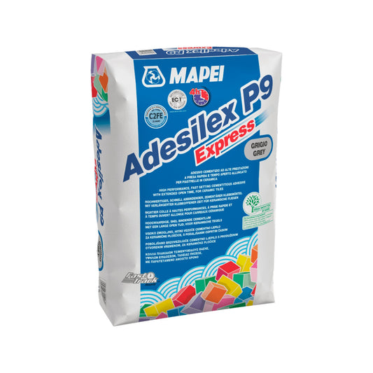 Adeziv flexibil rapid Mapei Adesilex P9 Express 25kg - Shopdecor.ro Adeziv gresie