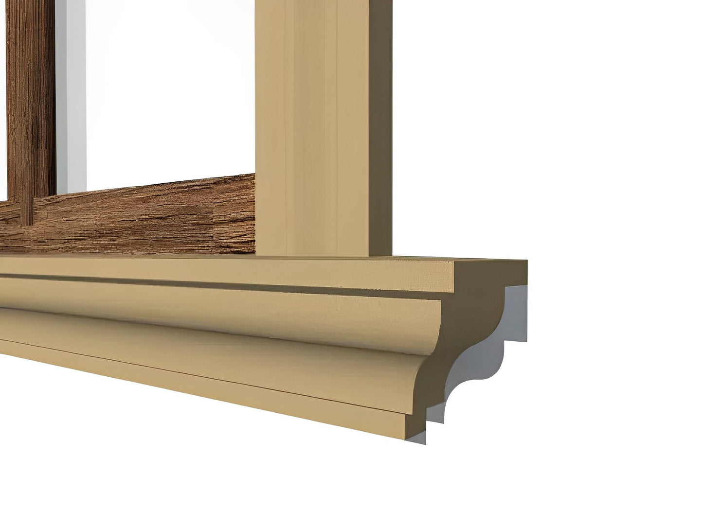 Solbanc decorativ fereastra NS108 125X100X2000mm