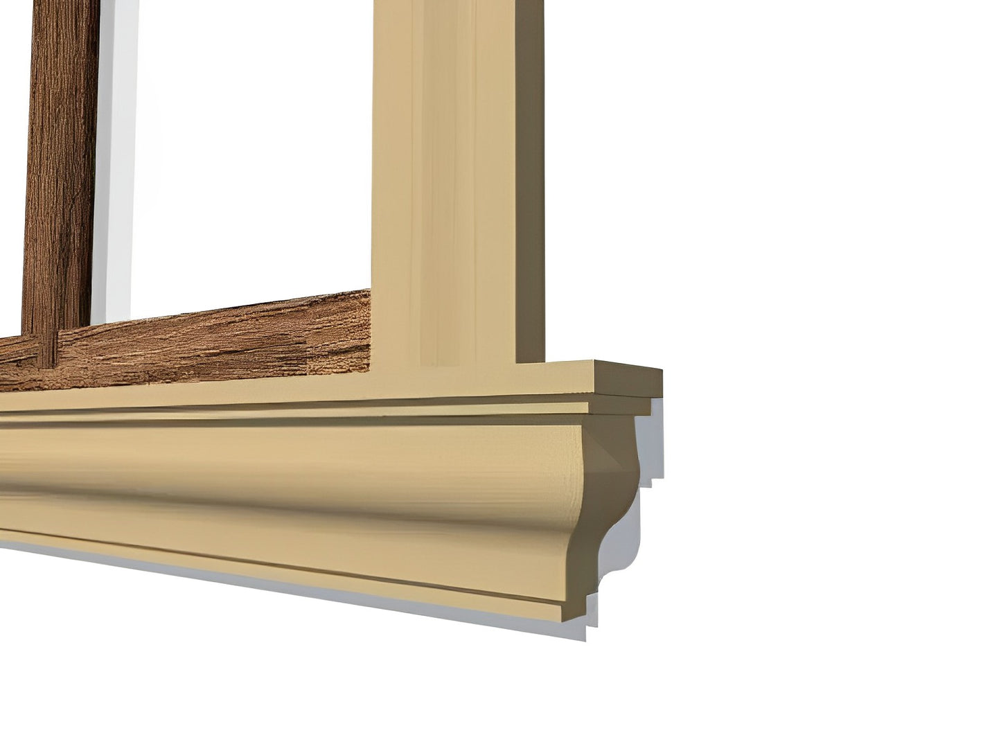 Solbanc decorativ fereastra NS112 135X75X2000mm