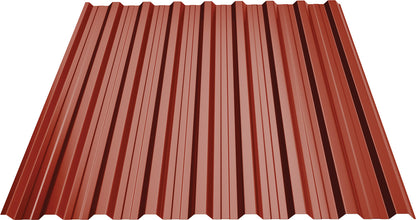 Tablă cutată Bilka T18 lucios RAL 3011