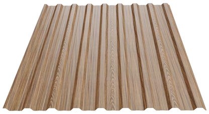 Tablă cutată Bilka T18 Wood Golden