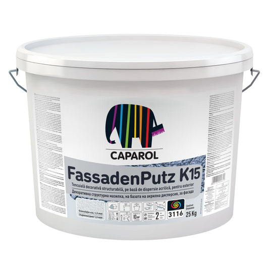 Tencuiala decorativa acrilica Caparol FassadenPutz K15 / R20 25kg