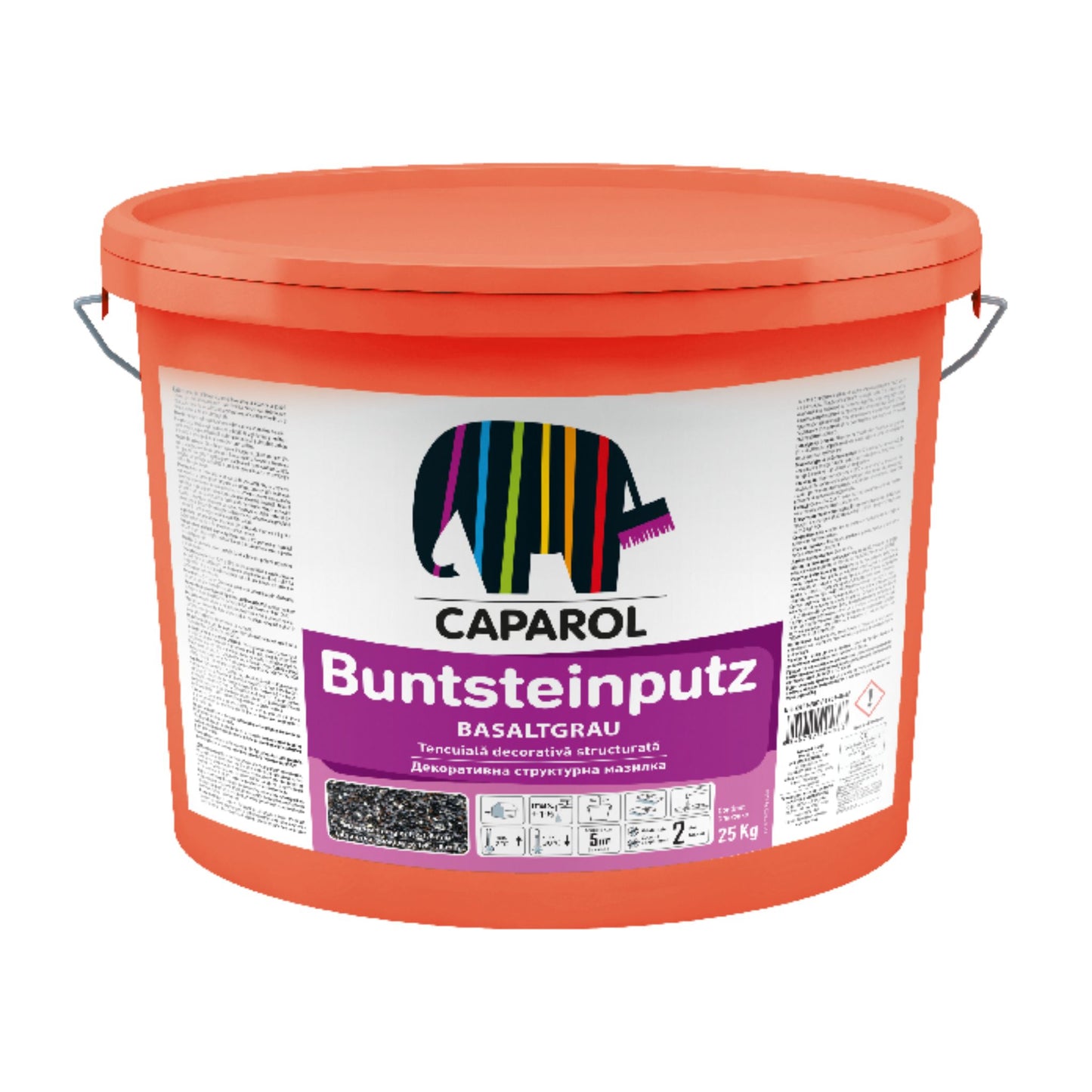 Tencuială mozaicată pentru soclu Caparol Bunsteinputz 25kg