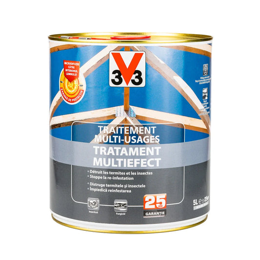 Tratament anticarii si antitermite pentru lemn cu multiefect V33