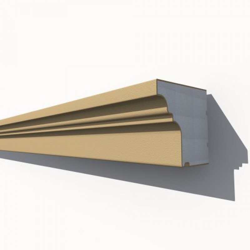 Solbanc decorativ fereastră NMC NS126 – 125 × 140 × 2000 mm