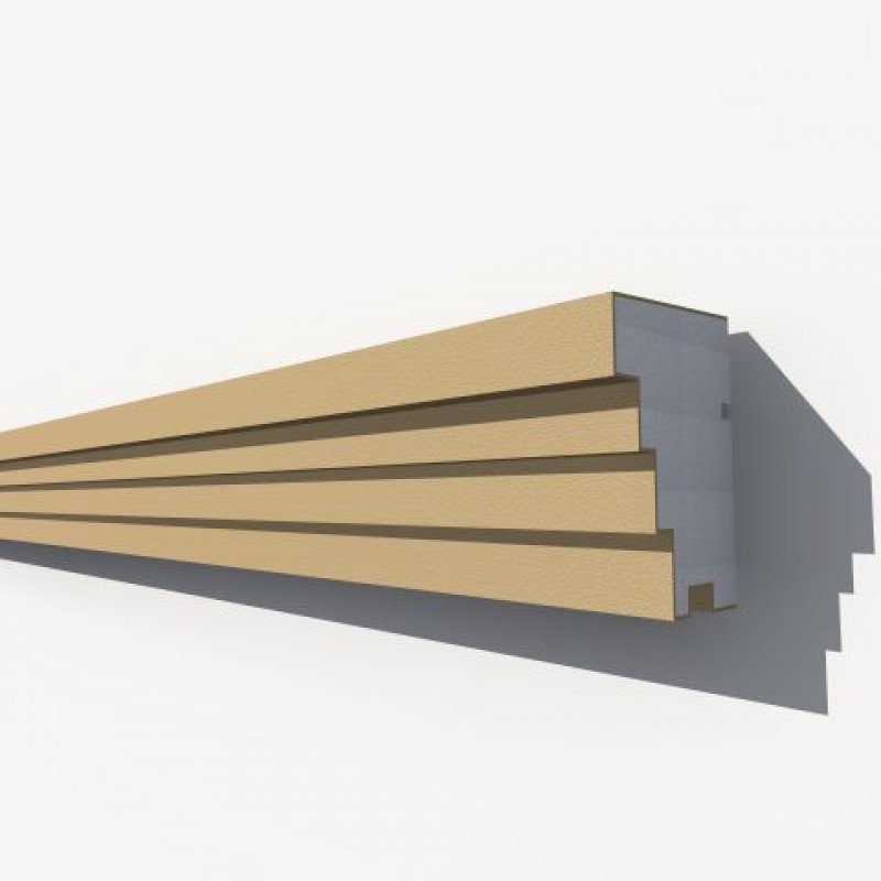 Solbanc decorativ fereastră NMC NS107 – 140 × 100 × 2000 mm