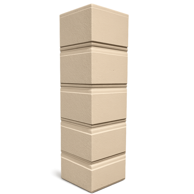 Colțar decorativ exterior NMC NCL113 – 250 × 250 × 30 × 1000 mm