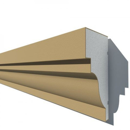 Cornișă decorativă exterior NMC NC169 – 270 × 125 × 2000 mm