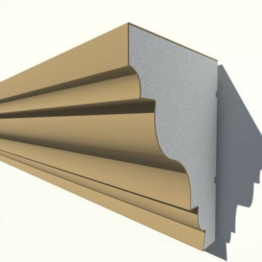 Cornișă decorativă exterior NMC NC116 – 300 × 200 × 2000 mm