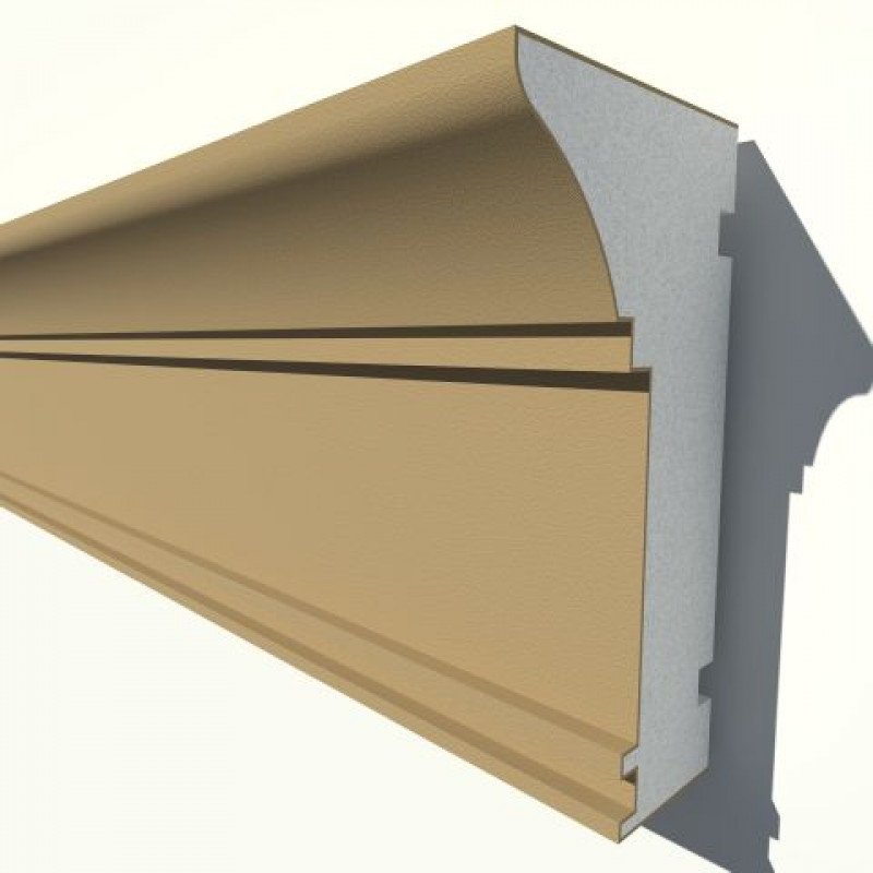 Cornișă decorativă exterior NMC NC105 – 320 × 160 × 2000 mm