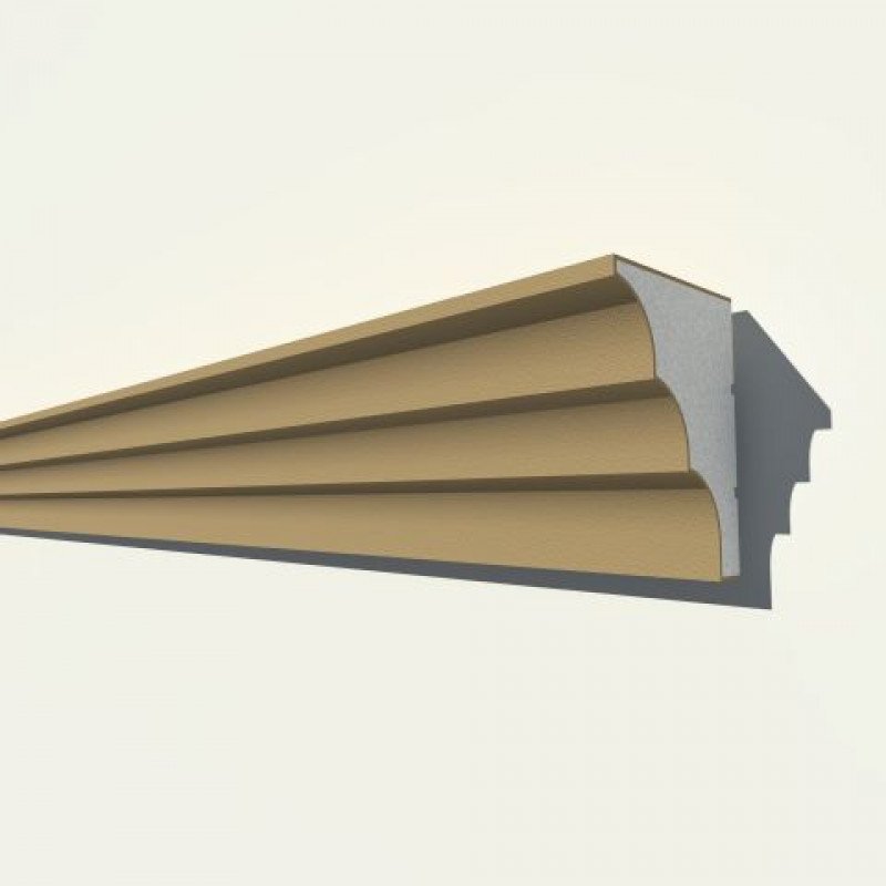 Cornișă decorativă exterior NMC NC109 – 135 × 100 × 2000 mm