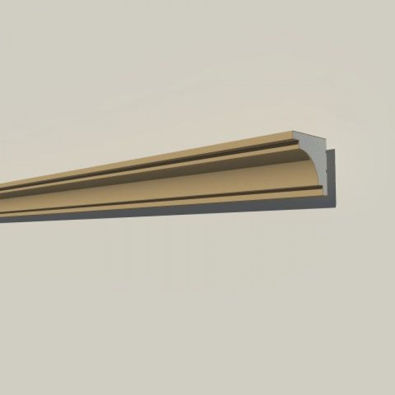 Cornișă decorativă exterior NMC NC164 – 180 × 180 × 2000 mm