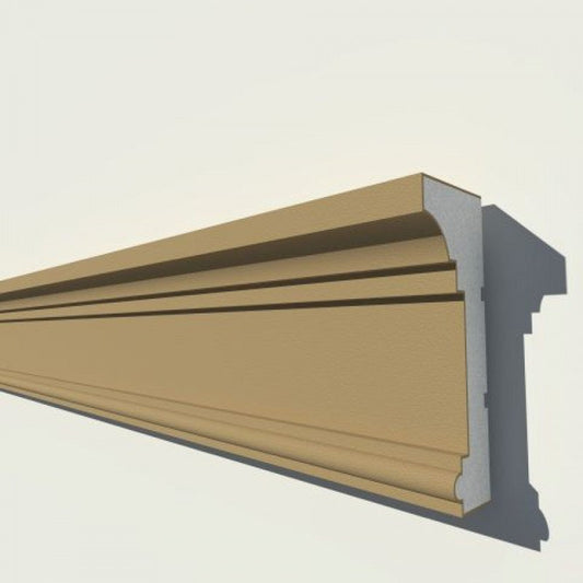 Cornișă decorativă exterior NMC NC104 – 220 × 80 × 1250 mm
