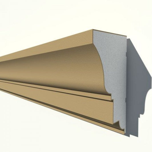 Cornișă decorativă exterior NMC NC118 – 275 × 150 × 2000 mm
