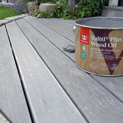 Ulei pe baza de apa pentru terase si pardoseli exterioare din lemn Valtti Plus Wood Oil