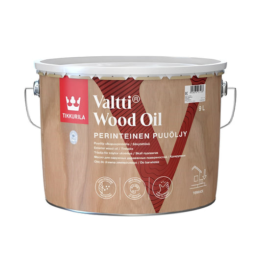 Ulei pentru lemn si pardoseli exterioare din lemn Valtti Wood Oil - Shopdecor.ro Ulei de lemn