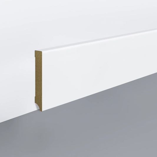 Plinta Mdf alba Egger Cubica 100x18x2400mm - Shopdecor.ro Plinta mdf