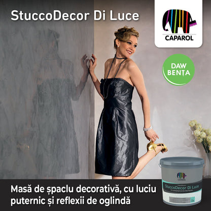 Tehnica decorativa stucco venetian Caparol Stucco di Luce 2.5Lt - Shopdecor.ro Vopsea decorativa