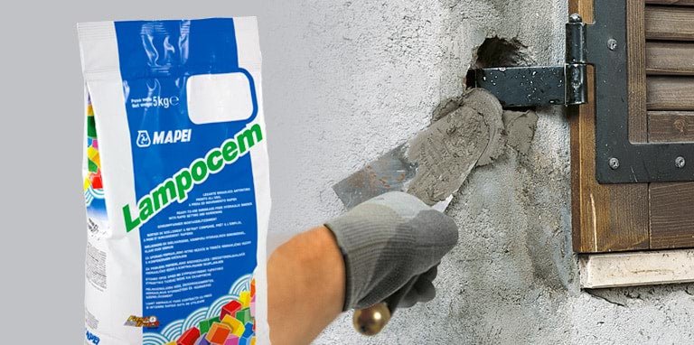 Mortar ciment rapid reparatii si fixari cu intarire accelerata Mapei Lampocem 5kg - Shopdecor.ro Ciment rapid