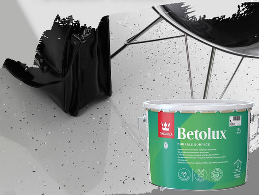 Vopsea pentru garaje şi pardoseli interioare Tikkurila Betolux - Shopdecor.ro Vopsea pardoseala garaj