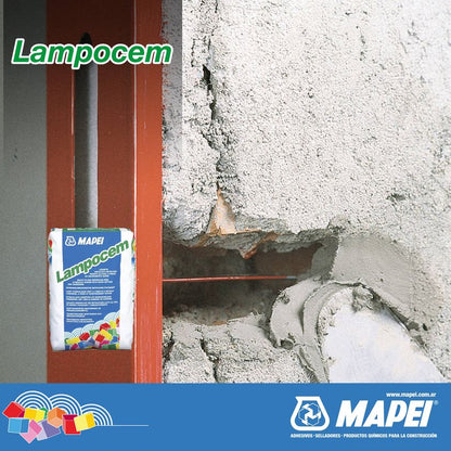 Mortar ciment rapid reparatii si fixari cu intarire accelerata Mapei Lampocem 5kg - Shopdecor.ro Ciment rapid