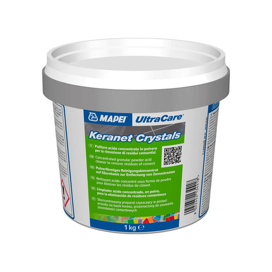 Solutie pulbere de curatare pe baza de acid Mapei Keranet Polvere 1kg - Shopdecor.ro Solutie curatare acida