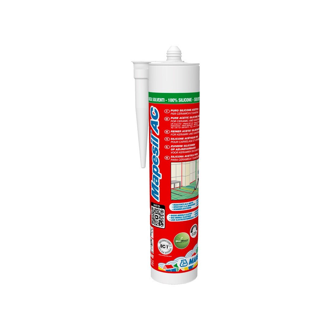 Silicon rosturi Mapei Mapesil AC, 132 bej, 310ml - Shopdecor.ro Silicon rosturi