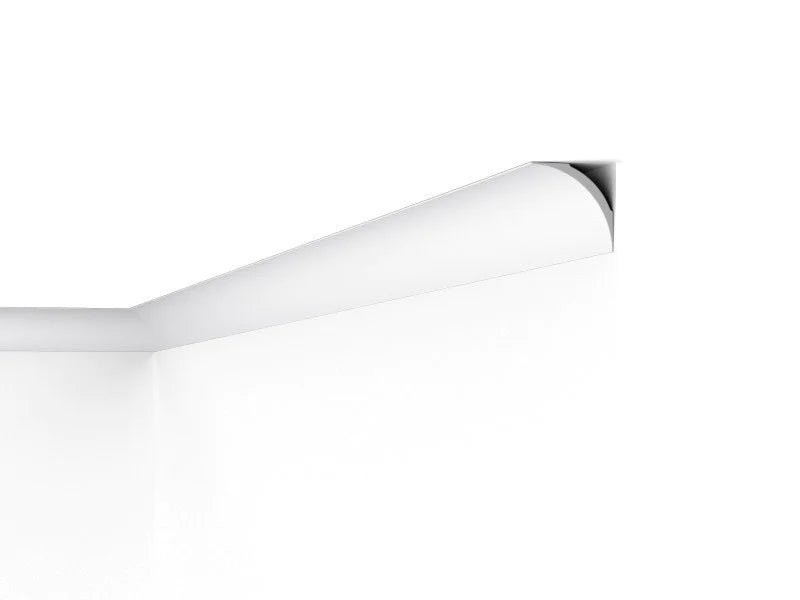 Cornisa decorativa polistiren dens Nmc NE2 60x60x2000mm - Shopdecor.ro Cornisa bagheta tavan
