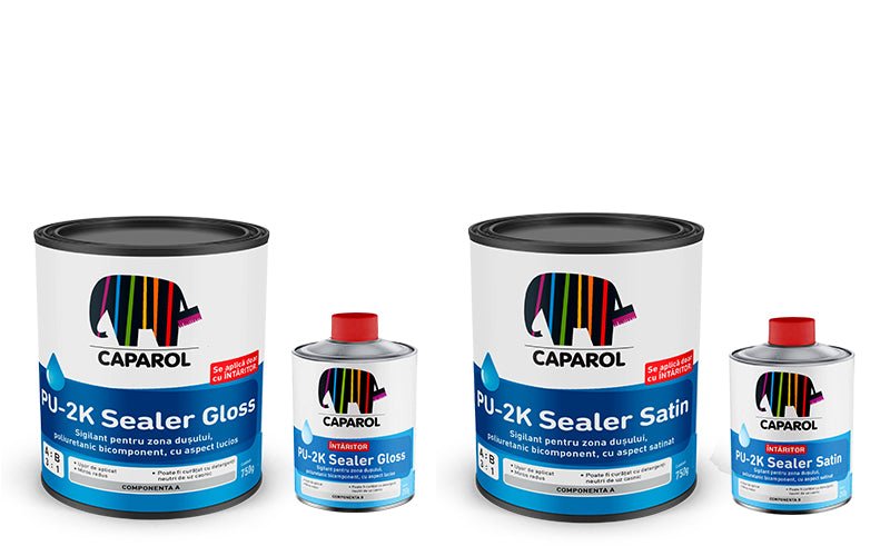 Lac pentru impermeabilizare Caparol PU-2K Sealer 1Kg - Shopdecor.ro Lac poliuretanic