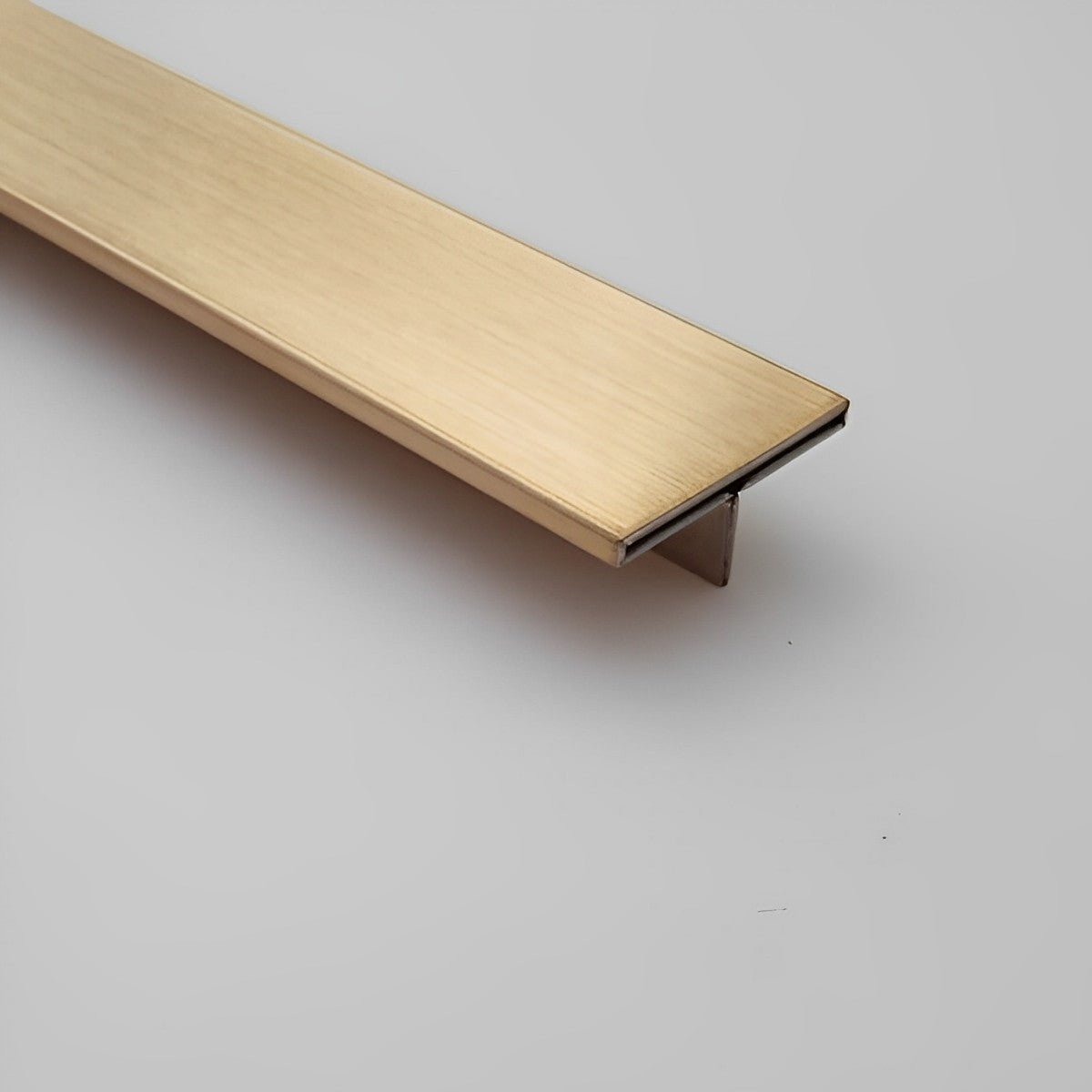 Profil trecere tip T din inox 15mm - Shopdecor.ro Profil tip T ceramica