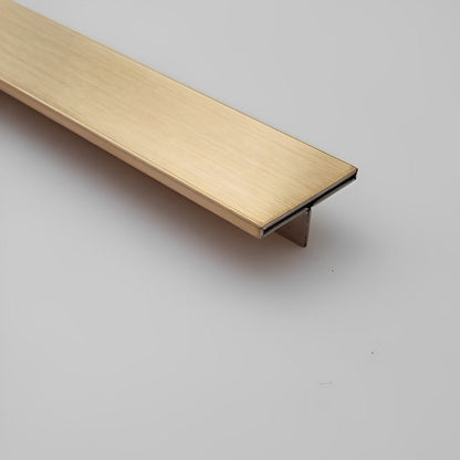 Profil trecere tip T din inox 15mm - Shopdecor.ro Profil tip T ceramica