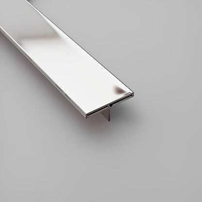 Profil trecere tip T din inox 15mm - Shopdecor.ro Profil tip T ceramica